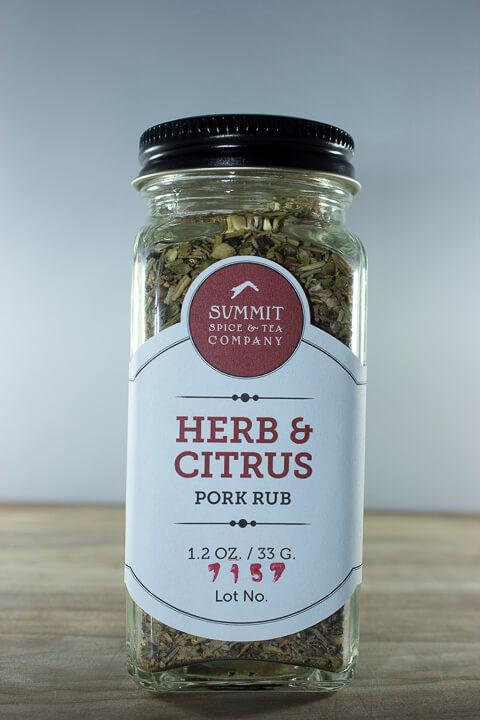 Herb & Citrus Pork Rub