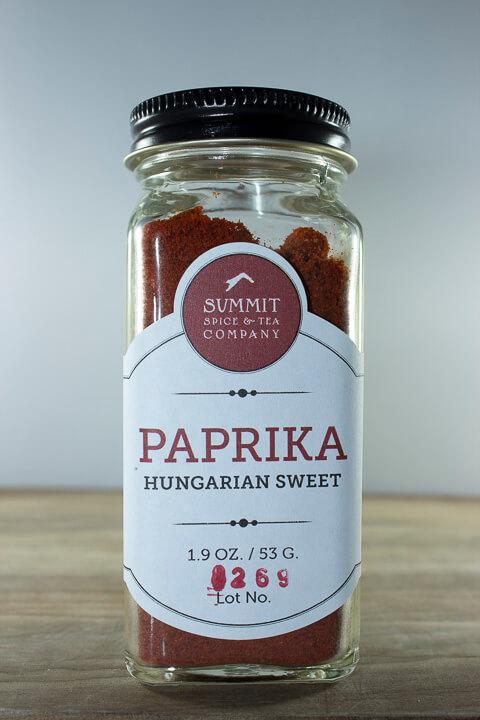 Paprika Hungarian Sweet – Summit Spice & Tea Company