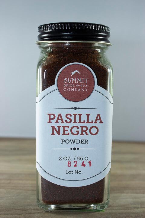 Chili Pepper: Pasilla Negro Powder