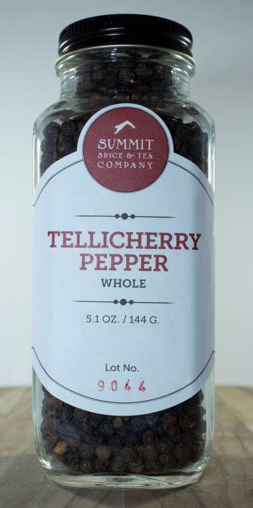 Peppercorn: Tellicherry Whole