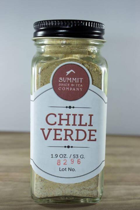 Chili Powder: Chili Verde